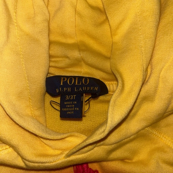 Ralph Lauren Yellow to Red Ombre‎ Hoodie - Picture 4 of 6